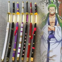 40inch Luminou Roronoa Zoro Katana Sword Led Light Anime Zoro Cosplay Prop Real Japanese Katana Original Samurai Sabre Kid Toy
