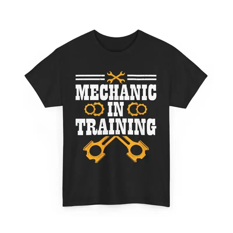 Mechanic In Training T Shirt Funny For Maintenance Worker Engine