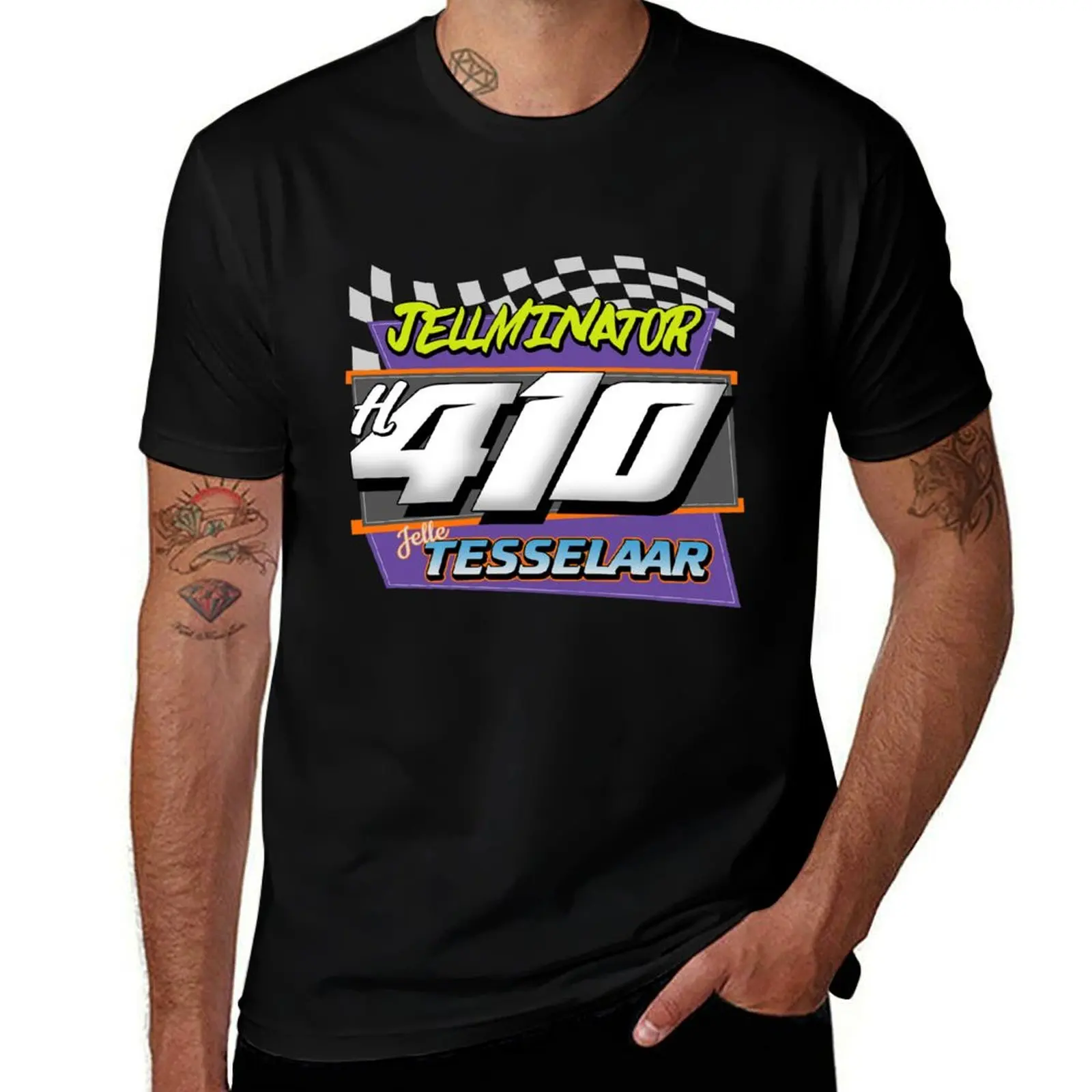 

410 Jelle Tesselaar Brisca F1 2021 T-Shirt Sweat Absorbing Sports Tee Shirt
