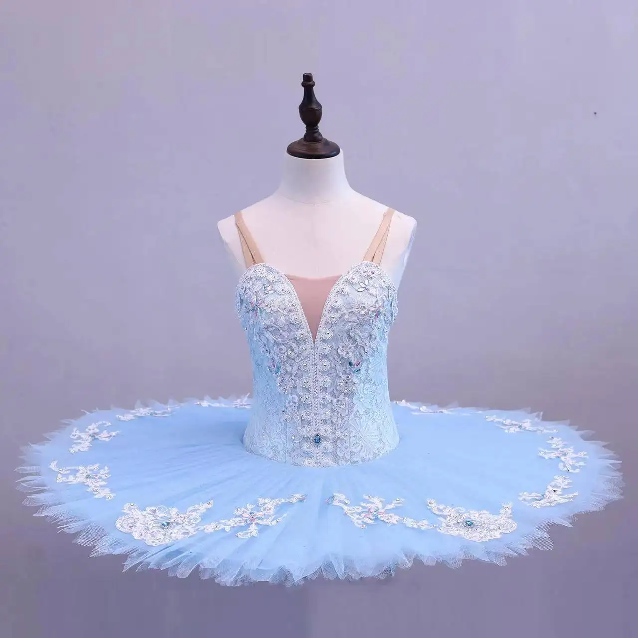 

Newly launched Sleeping Beauty Silver Fairy ballet children's adult high-end tailor-made performance competition dance costume w