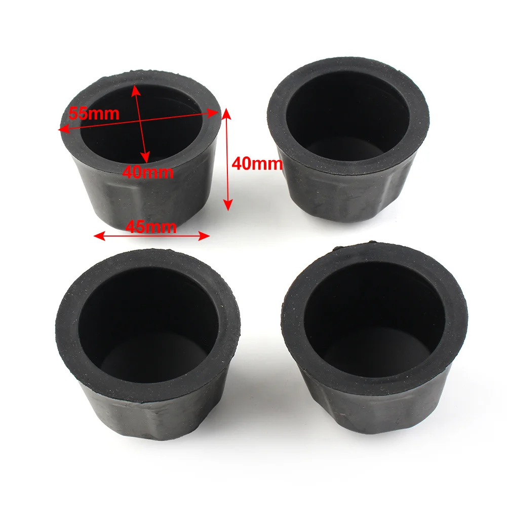 4 PCS Motorcycle Dust Cover Caps Axle Protection Rubber For 50cc 70cc 110cc 125cc QUAD BIKE ATV