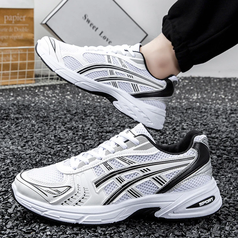 

New casual sports shoes for men, thick-soled trendy dad shoes, breathable mesh shoes for women and couples