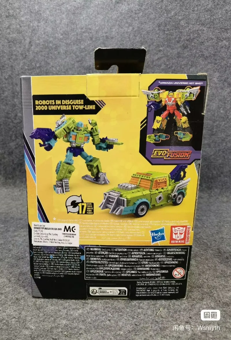 Takara Tomy Hasbro Transformers Buzzworthy Bumblebee Legacy Evolution RiD-robots in vermomming 2000 Universe Tow Line Deluxe-robot