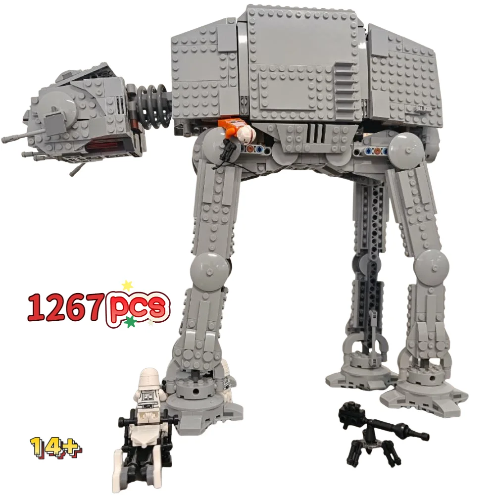 

НОВИНКА: Конструктор LEGO 75288 «Звездные войны: Империя межзвездных конфликтов» — Моторизованный шагоход AT-AT с солдатами-снежниками, 1267 деталей. Отличный подарок.