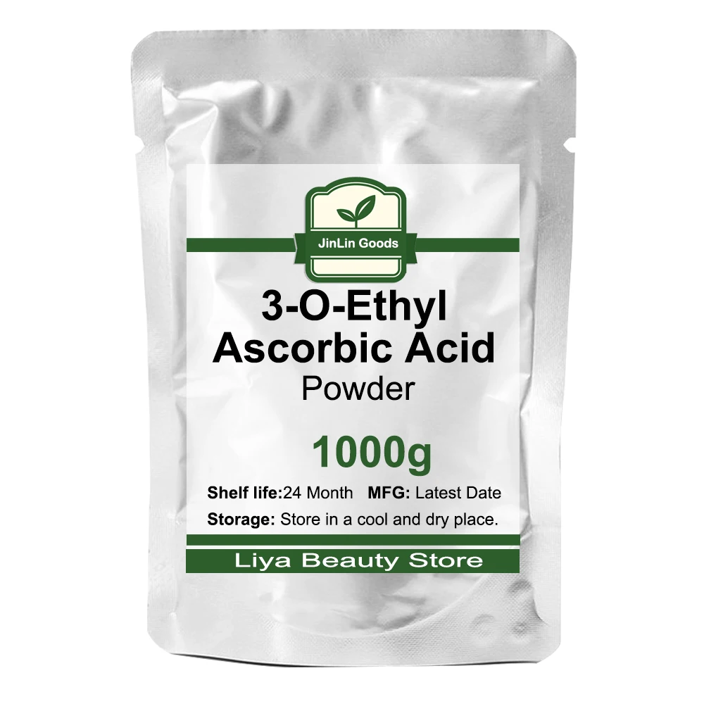 50-1000g 3-O-Ethyl Ascorbic Acid Powder For Skin Whitening Cosmetics Raw Material Brightening Skin