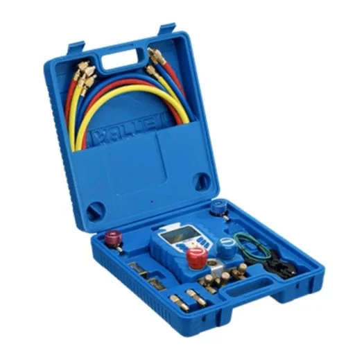 VDG-1 مسبار استشعار درجة حرارة التبخر مع قيمة درجة حرارة التكثيف مقياس مشعب التبريد الرقمي #2