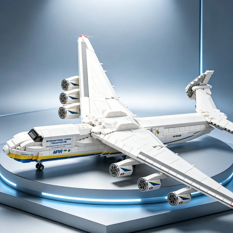 

An-225 Passenger Aircraft Assembly Model Building Blocks Children's Toys Christmas Birthday Gift