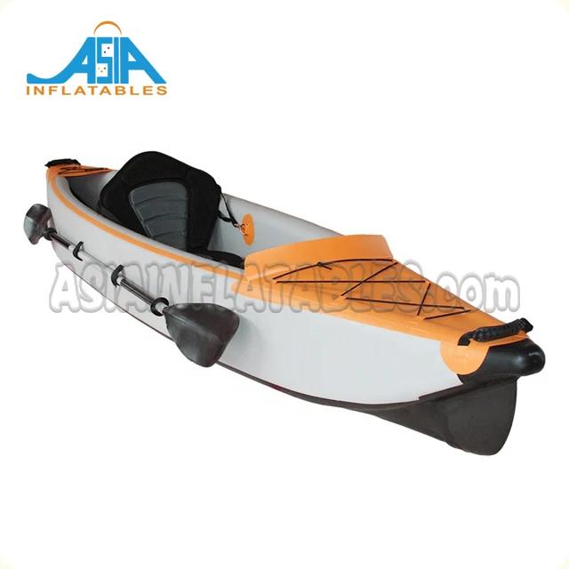 Ocean Sea Inflatable Double 2 Person Fishing Paddle Kayak Manufacturer PVC Double Layer Inflatable Kayaks - view 5