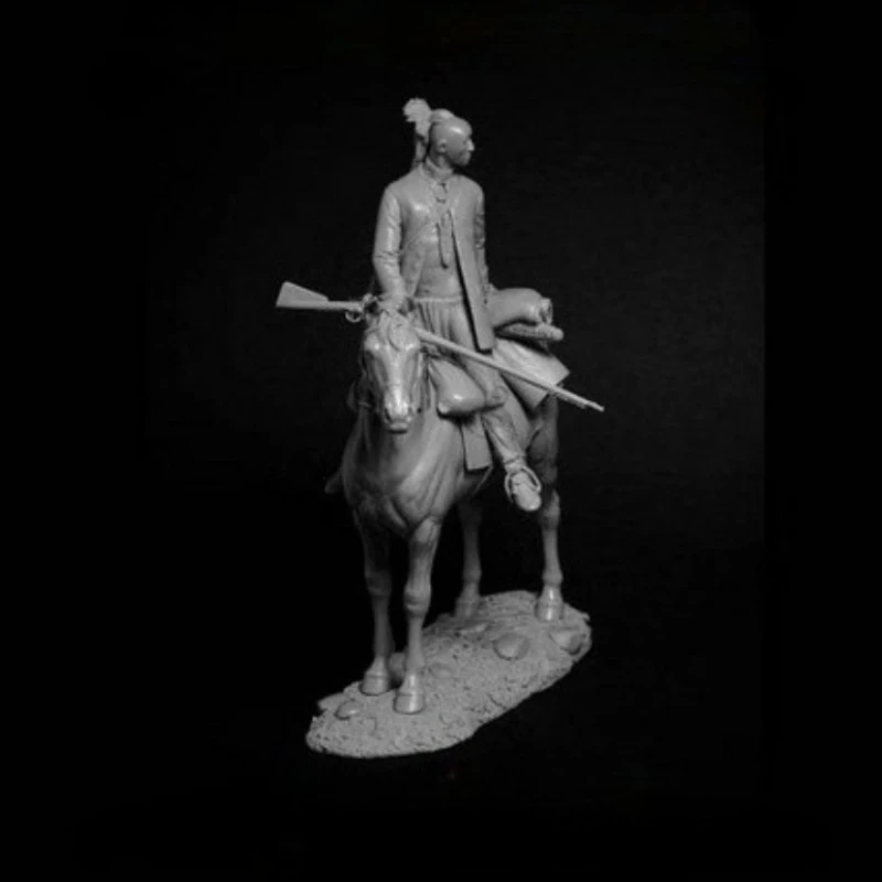 1/24 Scale Die-Cast Resin Figure Model Kit Polish Knight Scout Hobby Miniature Toys Unassembled and Unpainted DIY Diorama
