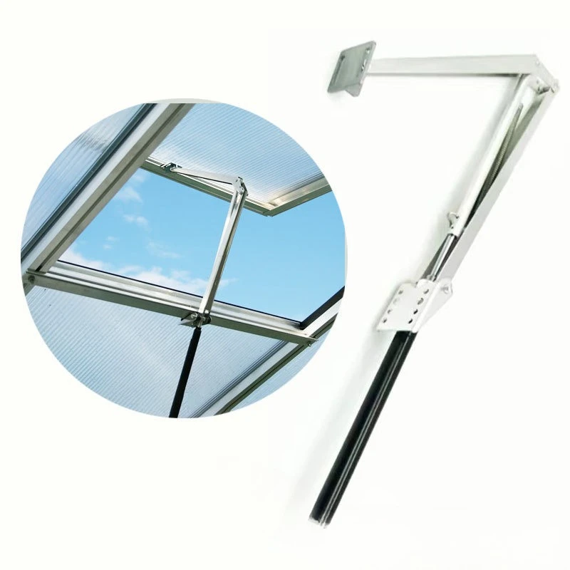 

All-aluminum thickened greenhouse window opener, solar automatic window opener single spring