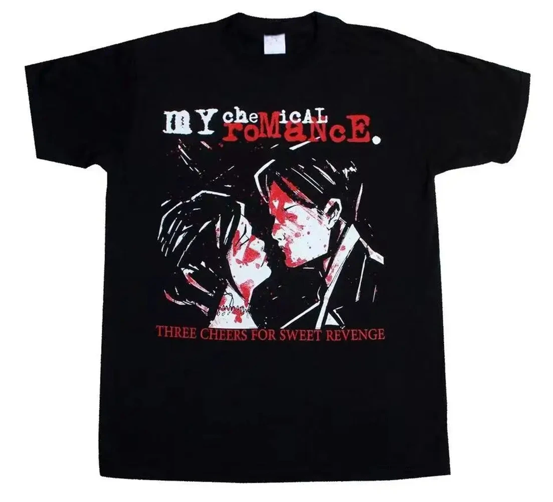 HOT SALE MY CHEMICAL ROMANCE THREE CHEERS FOR SWEET REVENGE Short Sleeve Pure Cotton O-neck t shirt tops wholesale tee 72820