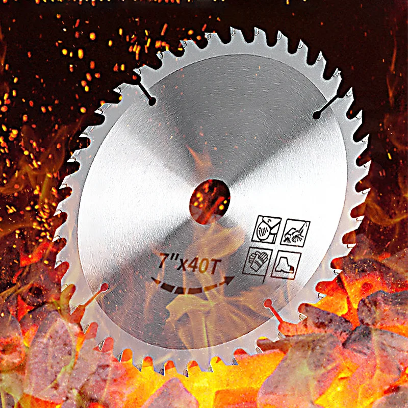 Disco de corte para amoladora angular con punta de carburo de 4 "/5"/7 ", hoja de sierra de aleación, disco de madera para taladro eléctrico/aluminio/mesa/sin polvo, 1 ud.