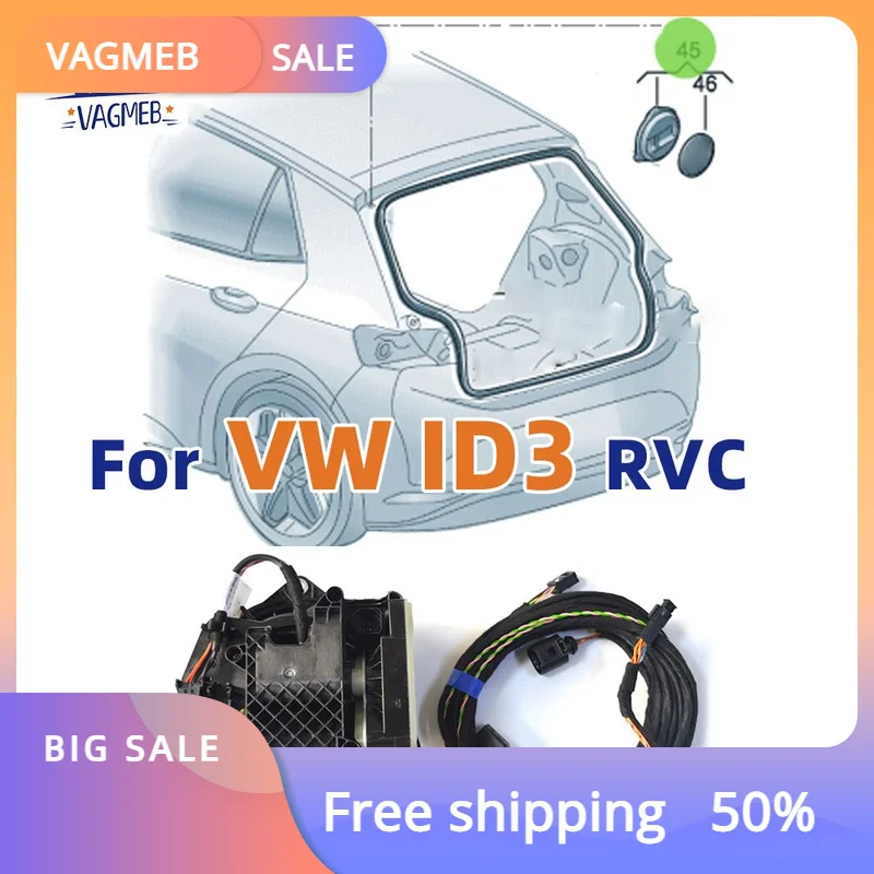 

LHD original For VW EVO ID3 Flipping Camera OEM Car Badge Rear View Camera Parts Accessories 10D827469A 10D 827 469 A Higi Line