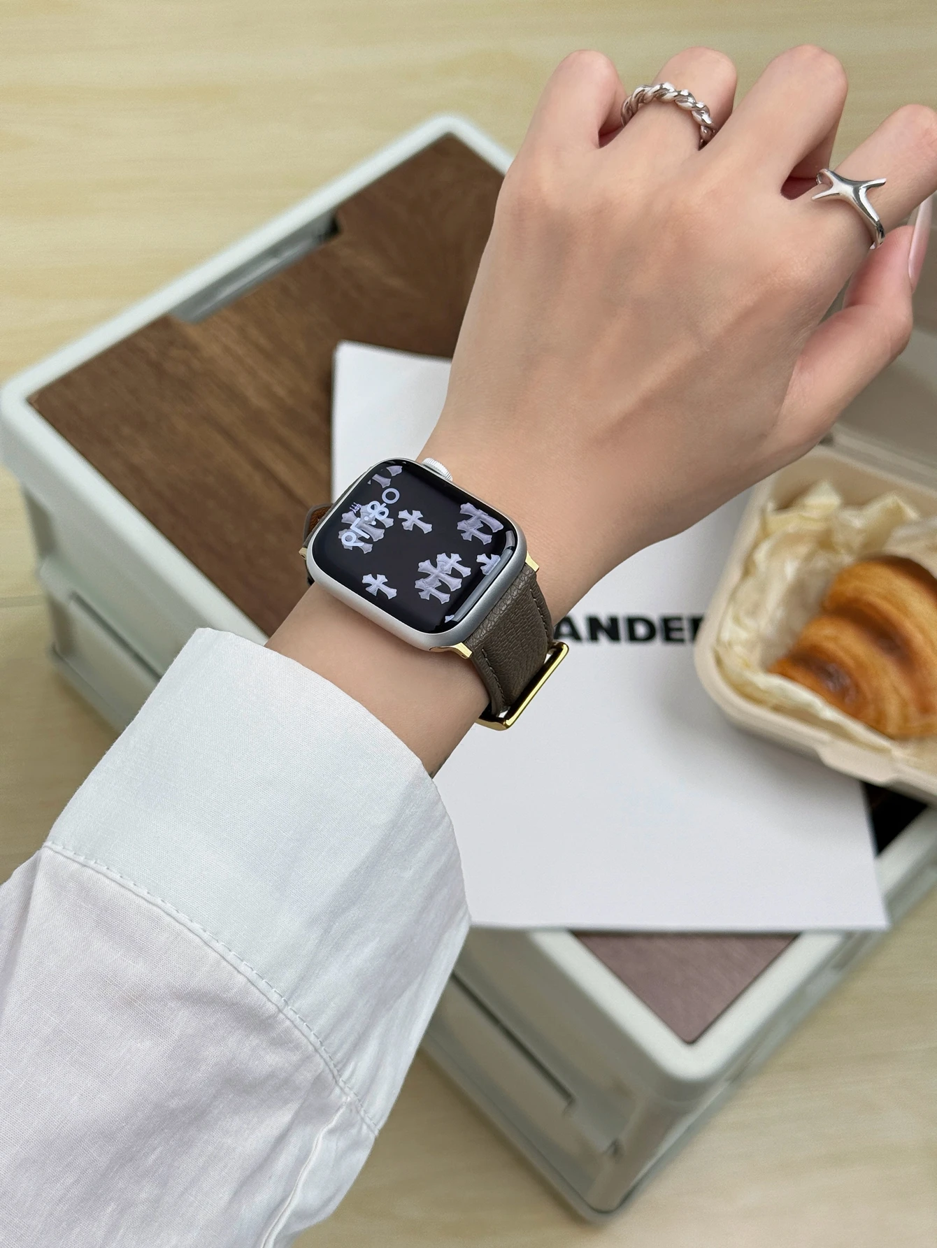 Leder-Schlaufenarmband für Apple Watch Serie Ultra 11/10/9/8/7/6/5/4/3/2/1 SE 38mm 40mm 41mm 42mm 44mm 45mm 46mm 49mm Armband – Detail 7
