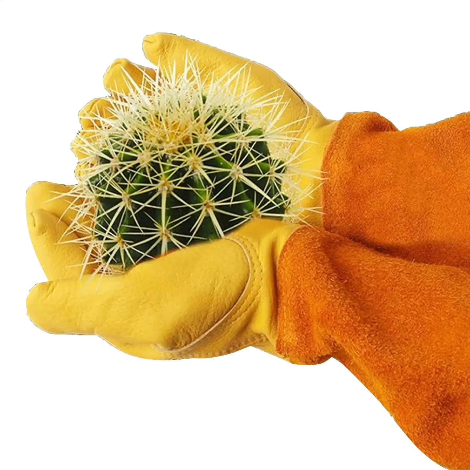 Sheepskin Gardening gloves Long puncture-resistant and cut-resistant beekeeping protective gloves garden Anti-Slip Grip Mitts
