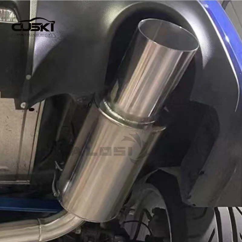 

Выхлопные детали из нержавеющей стали, выхлопная труба Cat-back для Subaru BRZ 2.0 2012-2020, высокопроизводительная выхлопная система с интеллектуальным клапаном