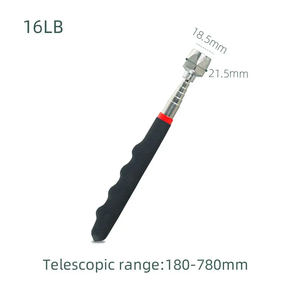 Intrekbare Magnetische Pick Up Tool 8/10/16LB Rvs Pickup Zuig Ijzeren Staaf Universele Multifunctionele Retrieval Tool