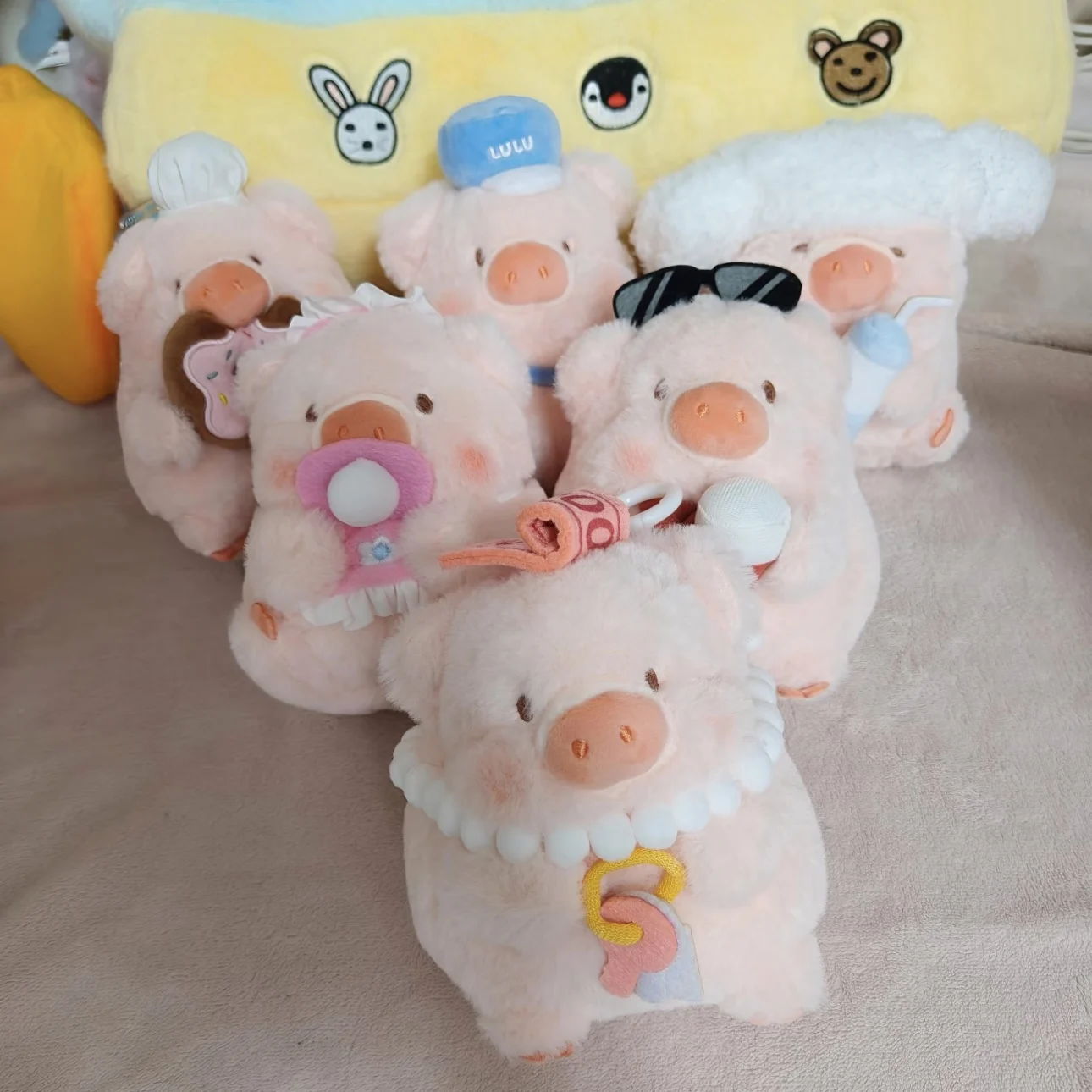 

Оригинальная плюшевая слепая коробка серии Lulu The Piggy Dreamy Life, коллекционная модная милая подвеска в виде свиньи, плюшевая кукла-сюрприз, рождественский подарок