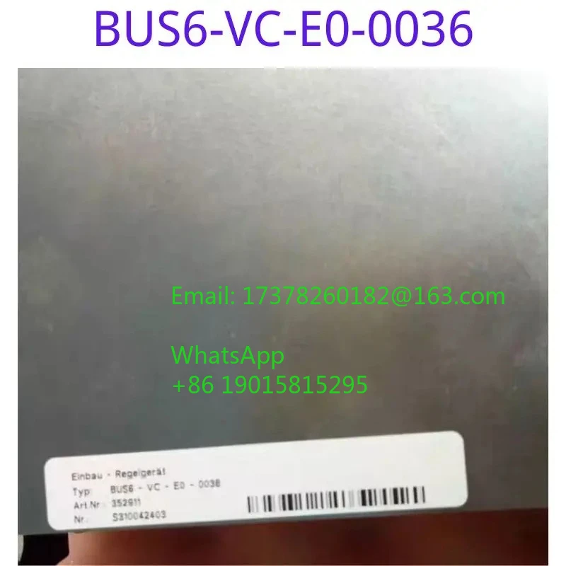 Gloednieuwe controller BUS6-VC-E0-0036