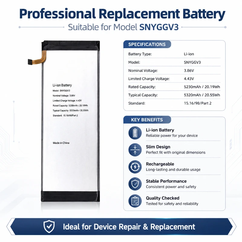 4300mAh Rechargeable Battery Compatible with For Sony PS5 PlayStation Handheld Device S High-capacity Performance Battery