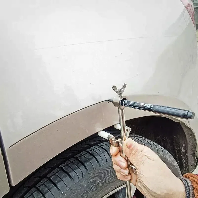 Sheet Metal Paint Auxiliary Line Pen Wheel Eyebrow Scribe Blade Depression Repair Tool Parallel Auxiliary Rib Line