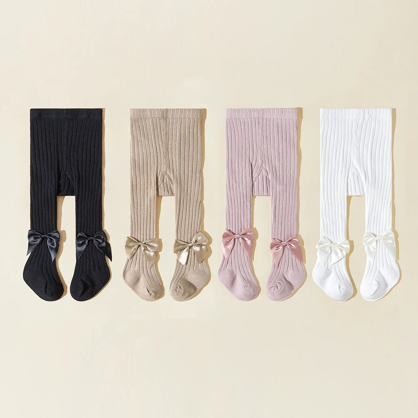 

1Pcs Kids Tights Spring Autumn Princess Bowknot Girls Fashion Comfortable Breathable Cotton Pantyhose for Babies Stocking