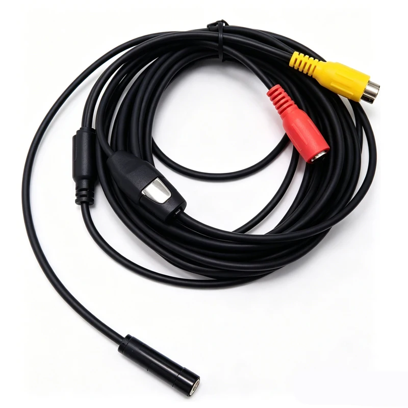 Industrial Endoscope Camera TVL AV Output Borescope Snake Camera For CCTV Monitor Pipe Inspection Tool For Plumber Mechanic