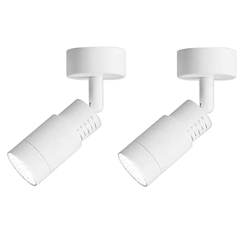

AB41-Adjustable Angle Led Spotlight Zoom 3-60 Degree Focus Spot Light Mini Small Mounted Ceiling Lamp Atmosphere
