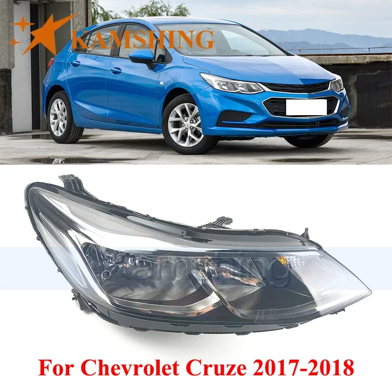 

CAPQX Halogen Front Bumper Headlight For Chevrolet Cruze 2017-2018 Front Head Light Headlamp Head Lamp