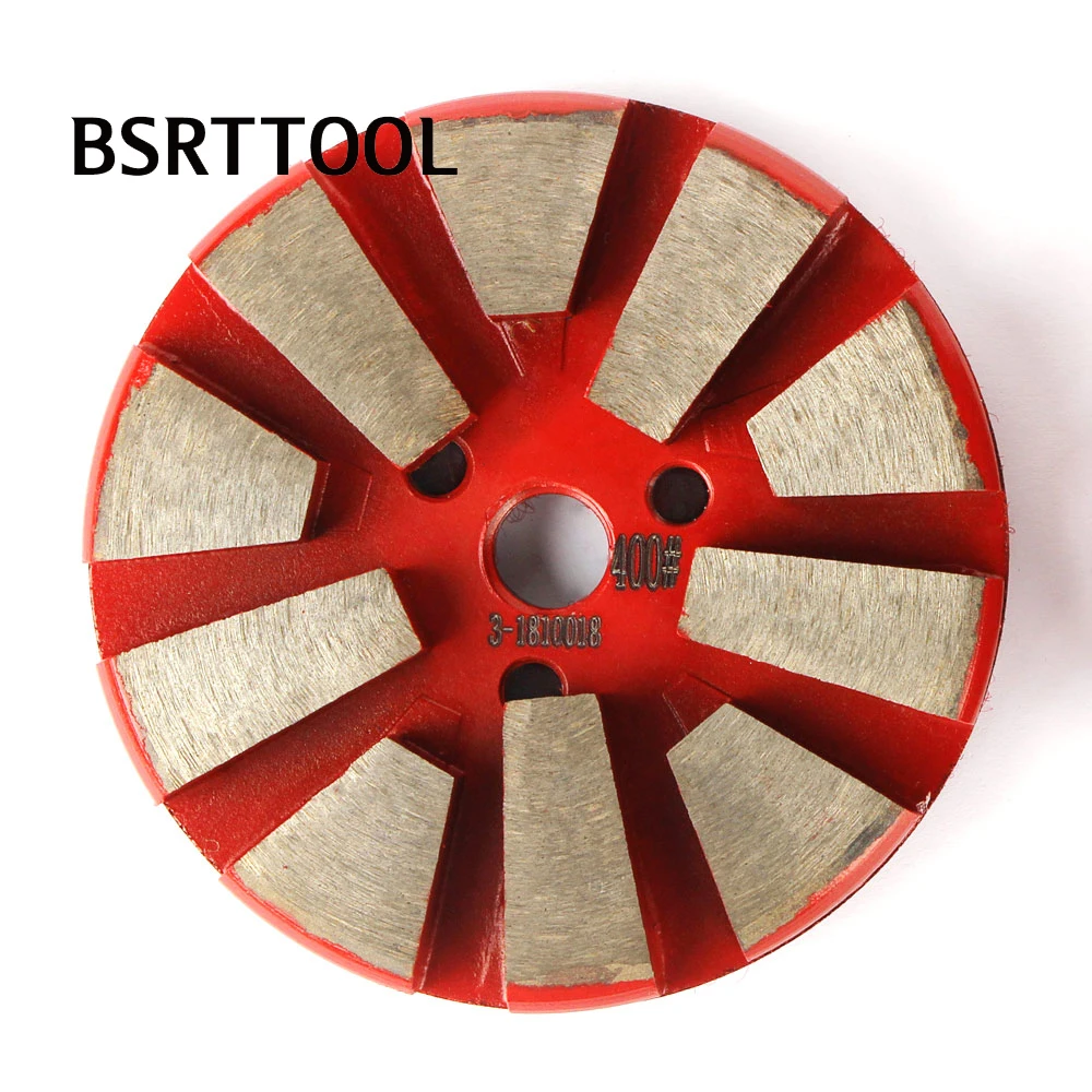 BSRTTOOL 3Inch Diamond Polishing Pad Dry/Wet Metal Grinding Disc for Concrete Floor Grinding Disc Stone Abrasive Wheel