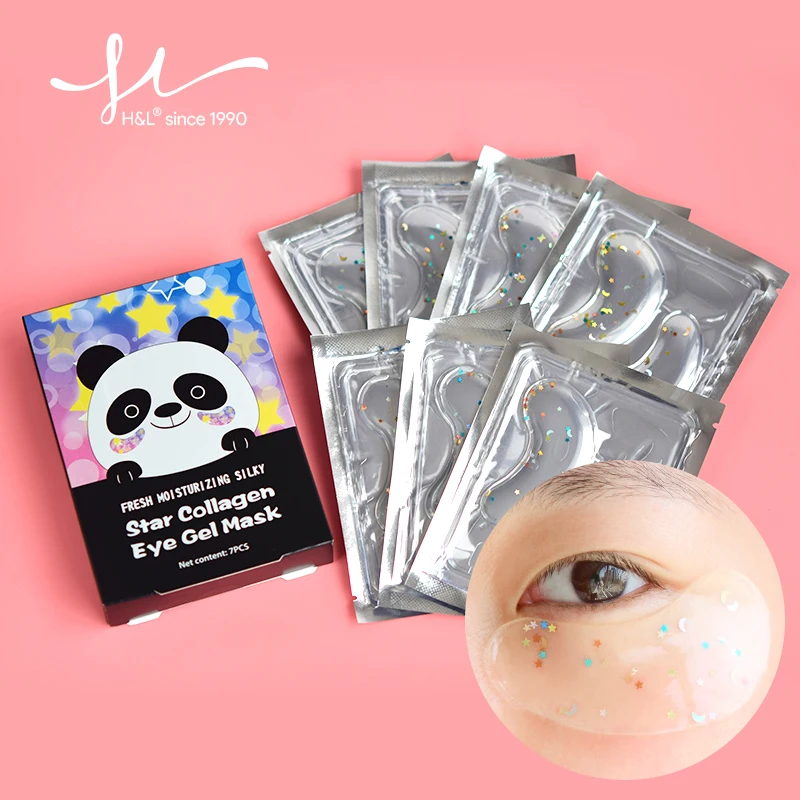 

Eye Patch Mask Pink Collagen Anti Wrinkles Remove Dark Circles Ageless Hydrogel Sleeping Gel Patches Moisturizing