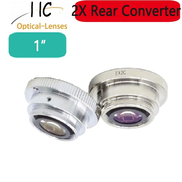 リアコンバーターレンズ、レンズの焦点距離を拡大2回、15x-2x-25-4xオプション1インチcマウントカメラに適しています