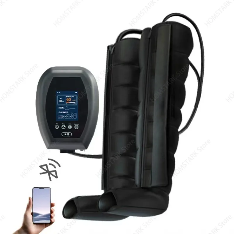 Wireless 8‑Chamber Air Compression Leg Massager Air Wave Device For Muscle Fatigue Relief Full Body Household Relax Tool