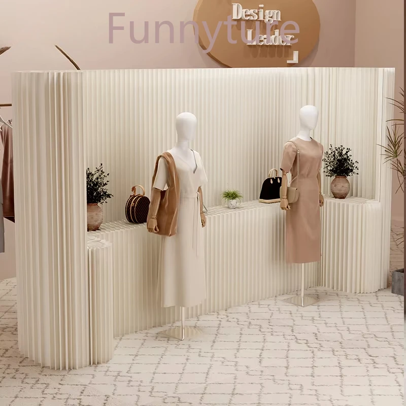 Folding Paper Wall Screen Shelf Paper Screen Partition Booth Entry Porch Fence Folding Living Room Partition Wall Panel
