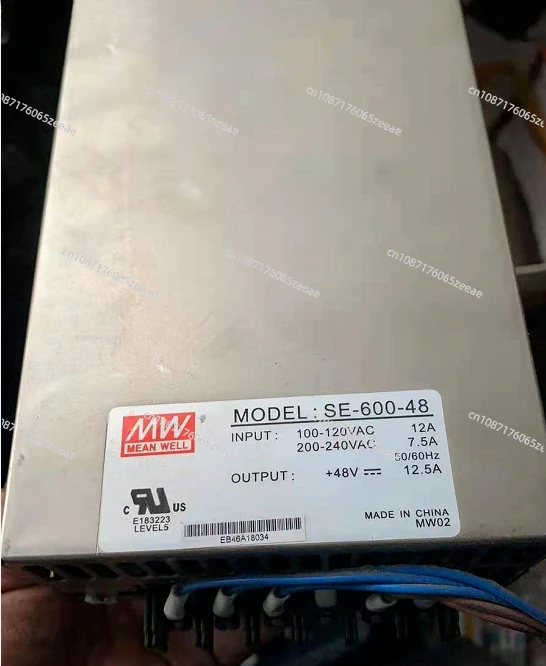 Taiwan Mingwei switching power supply SE-600-24 SE-600-48 SE-1000-48 SE-1000W-24V