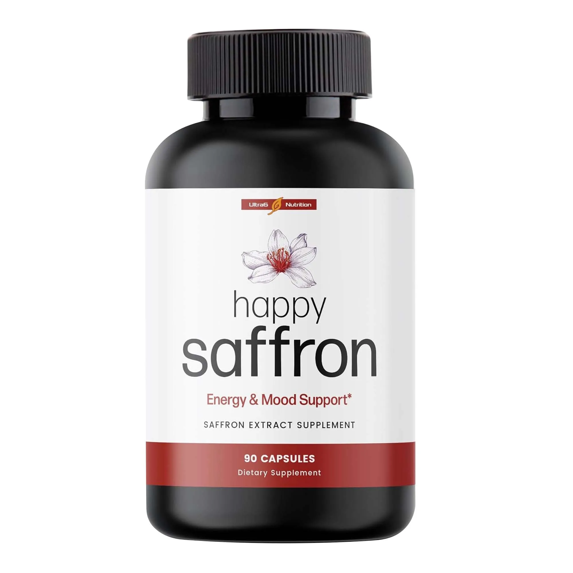 Supplément d'extrait de safran 100 % pur - 90 capsules de safran favorise la digestion saine et aide