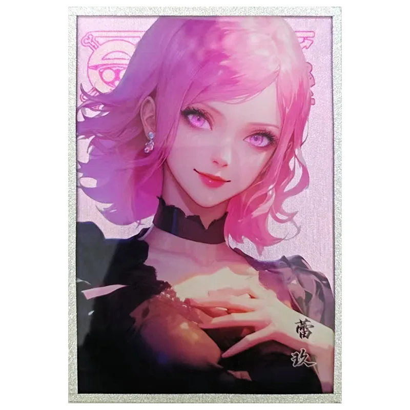 Anime ONE PIECE Rare SSP A6 Size Collectible Cards Robin Nami Reiju Ace Hancock Luffy Shanks Zoro Toys for boys Birthday Present