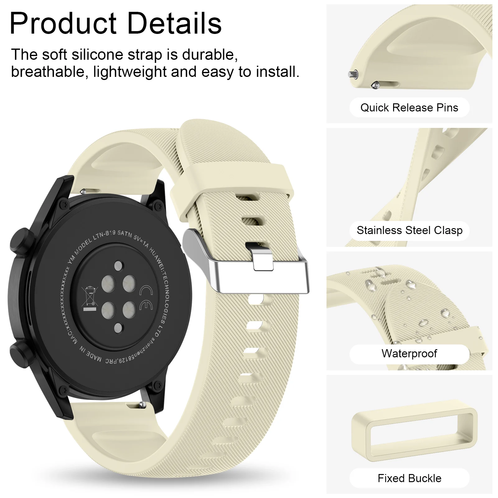 سوار سيليكون 22 ملم لساعة Redmi Watch 5 Active/5 Lite سوار رياضي لـ ريدمي 5 سوار معصم نشط كوريا #3