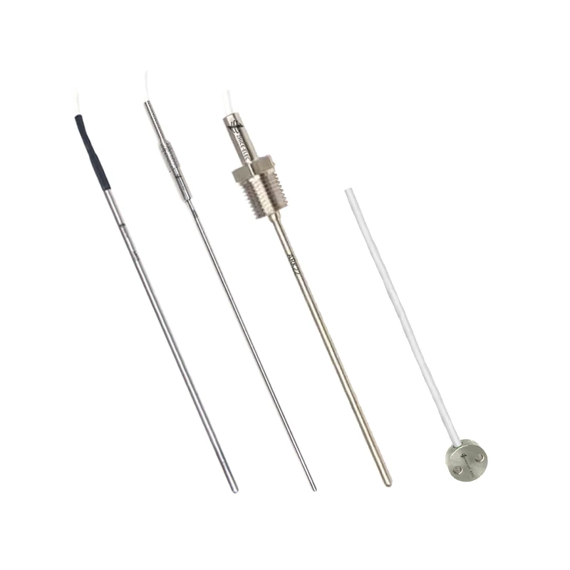 High Precision Temperature Industrial Sensor PT1000 PT100 RTD Resistance 0.05 Celsius Accuracy PRT Probe with lead wire