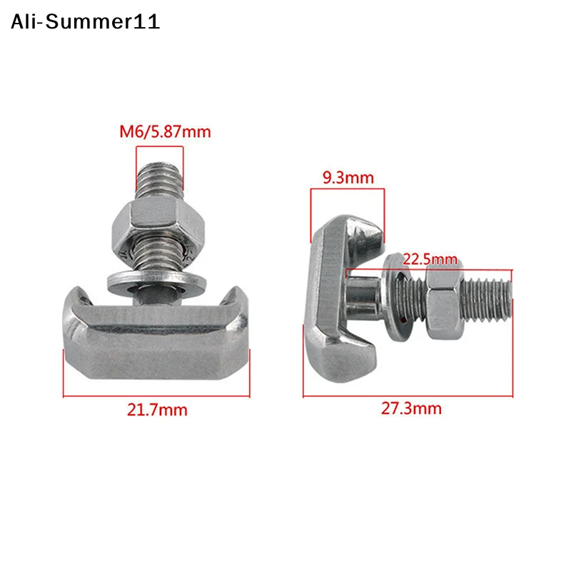 【Av1】()1Pc 304 Stainless Steel Screw T-Shape Bolt Battery Replacement Screws Battery Terminal Connectors Cable Screw