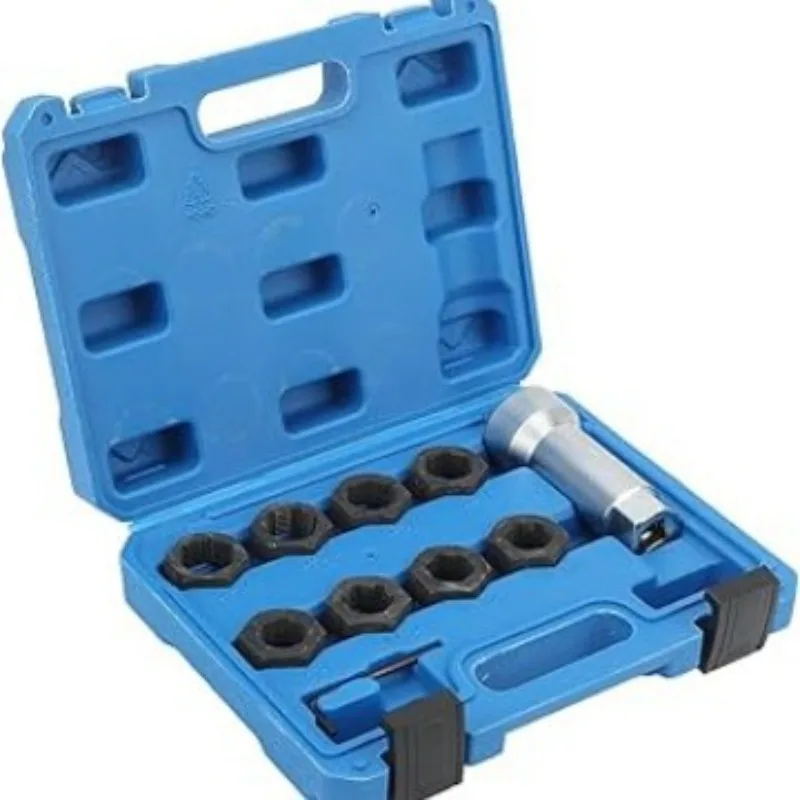 10-piece set of half-shaft thread repair tools set of damaged thread repair tools for automobile half-shaft and spindle