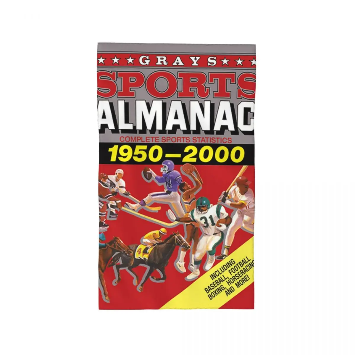 

Grays Sports Almanac Complete Sports Statistics Towel Cotton Back To The Future Bathroom Shower Sports Yoga Towels