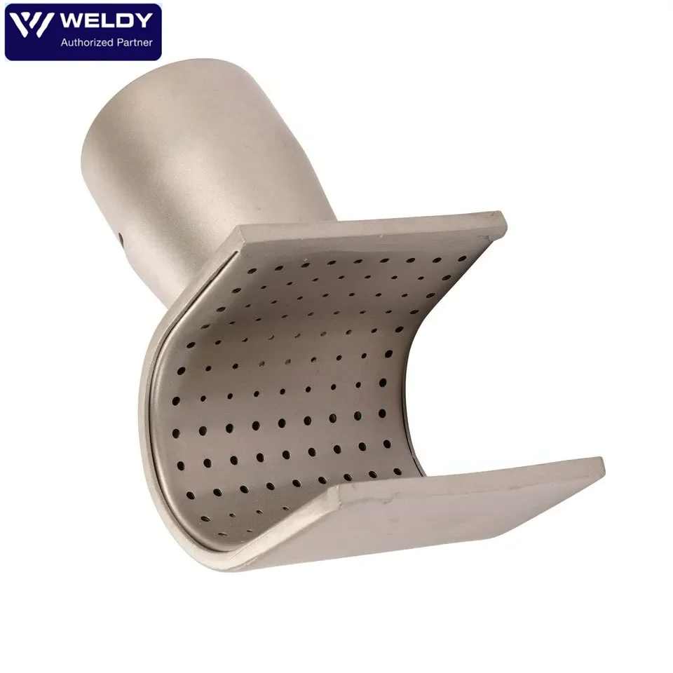 Weldy Ø 31.5mm Sieve Reflector Nozzle 75 degree bent for HT1600 Heat Guns Nozzle-148.442