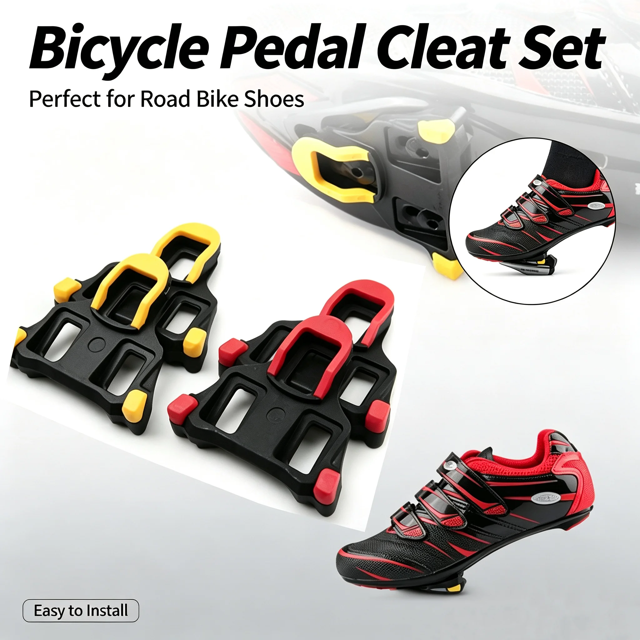 Mountain Biking Shoes - Road Bike Cleats for Shimano SPD-SL
