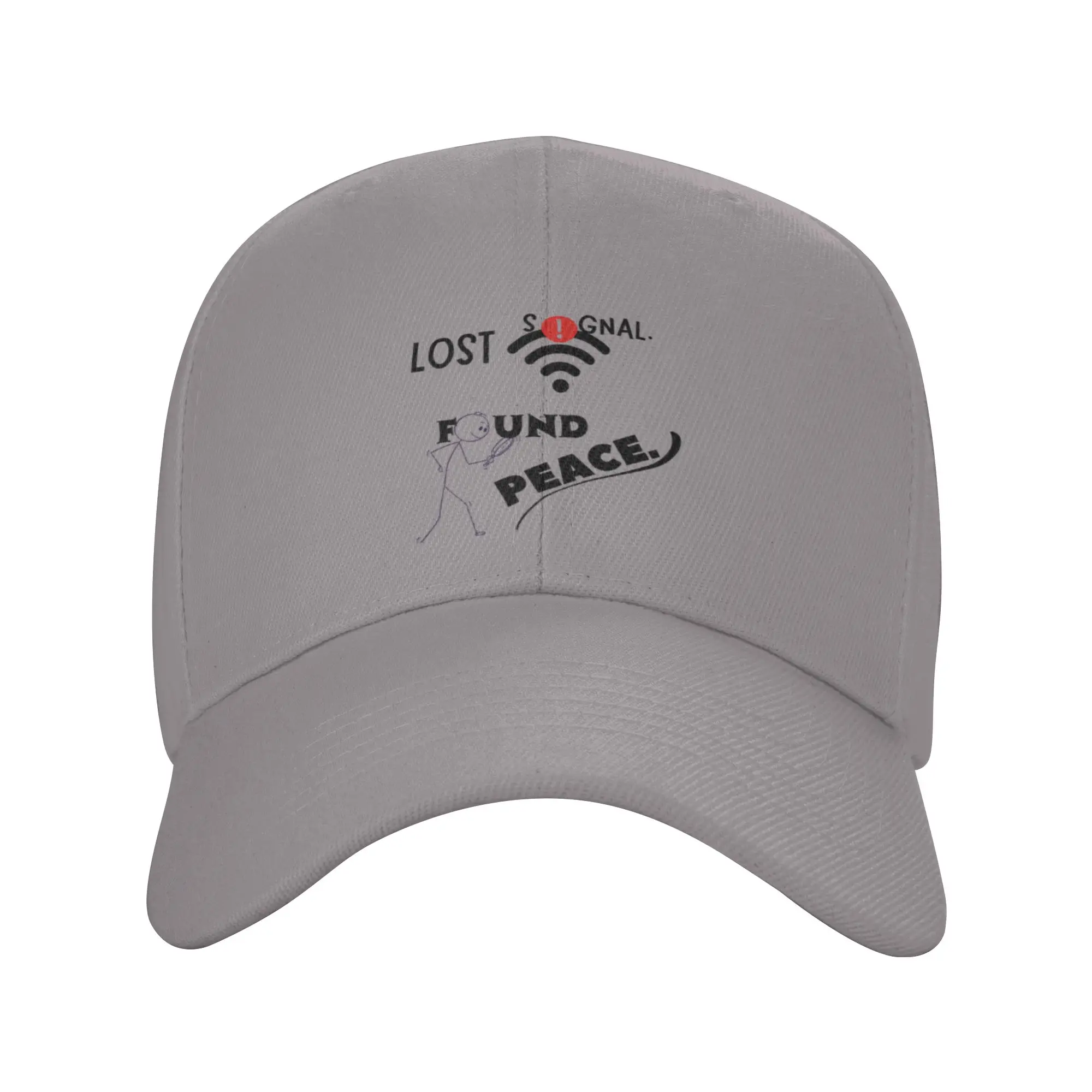 Hot Sale Lost Signal Found Peace Baseball Cap  Relaxed Fit Brand Cap  Long Journey Brand Cap