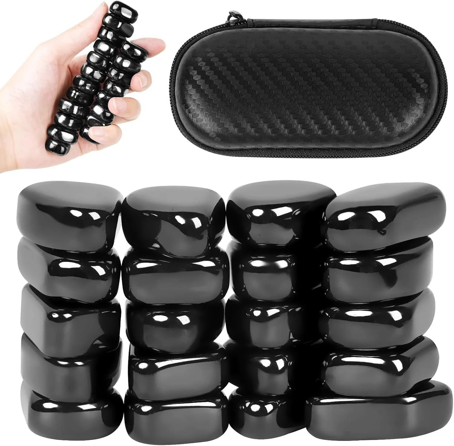 Piedras de juego de ajedrez magnéticas, juguetes antiestrés para aliviar el estrés, piedra magnética para adultos, ADHD, autismo, nevera, pegatina, escritorio EDC