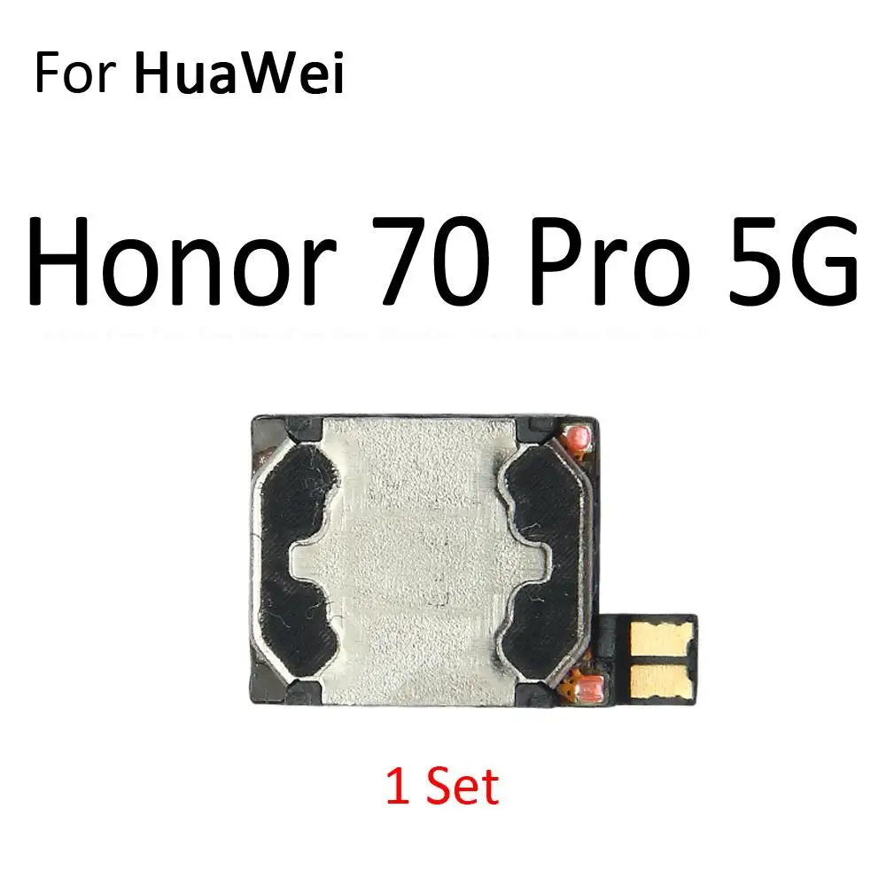 سماعة أذن أمامية علوية لمكبر الصوت وكابل مرن لهاتف هواوي هونور 50 لايت برو SE 60 70 Plus 80 GT مسطح 5G