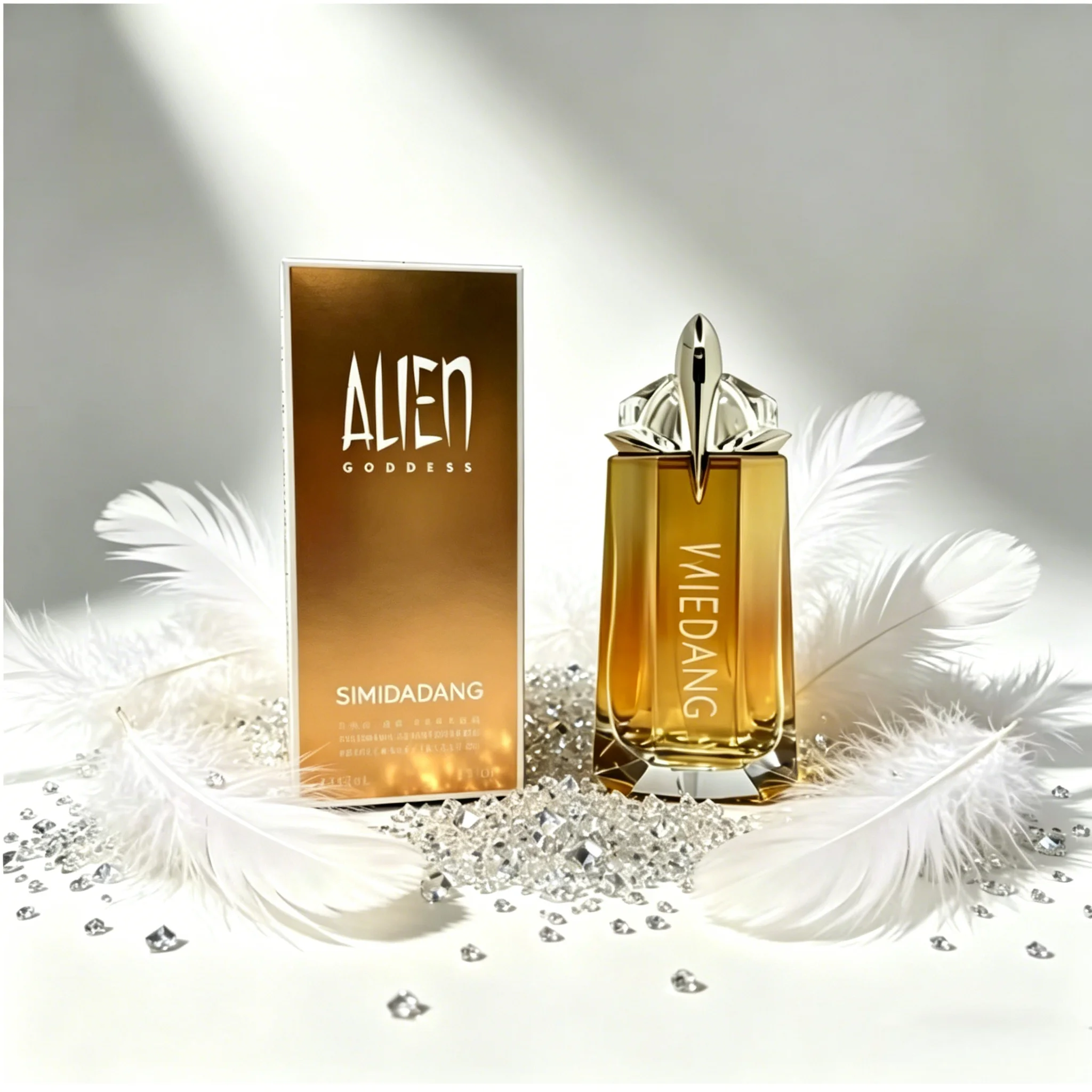 

90ml Mugler Alien - Eau de Parfum - Women's Perfume - Floral & Woody - With Jasmine, Wood, and Amber - Long Lasting Fragrance