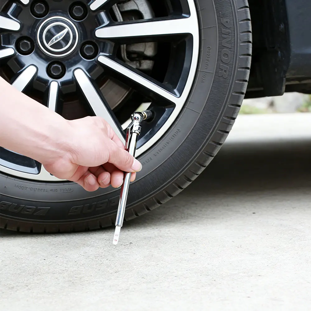 Car Tire Pressure Test Pen Air Gauge Automobile Tyre Meter Vehicle Tester Monitor Systems Wheels Measuring Tool Truck