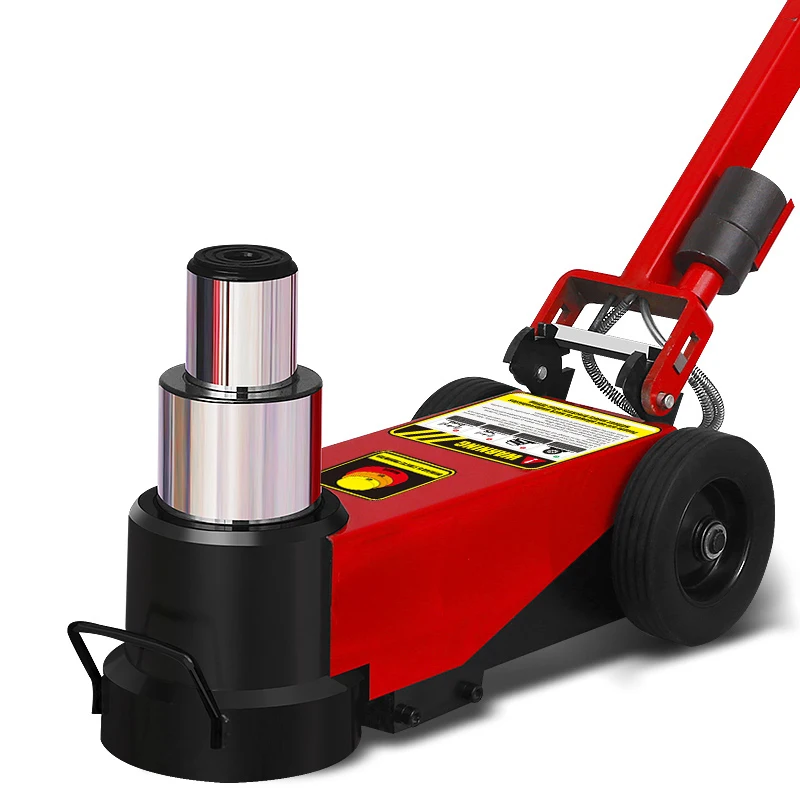 

Двухступенчатый пневмогидравлический домкрат с длинным штоком, усиленный, 40/80 тонн